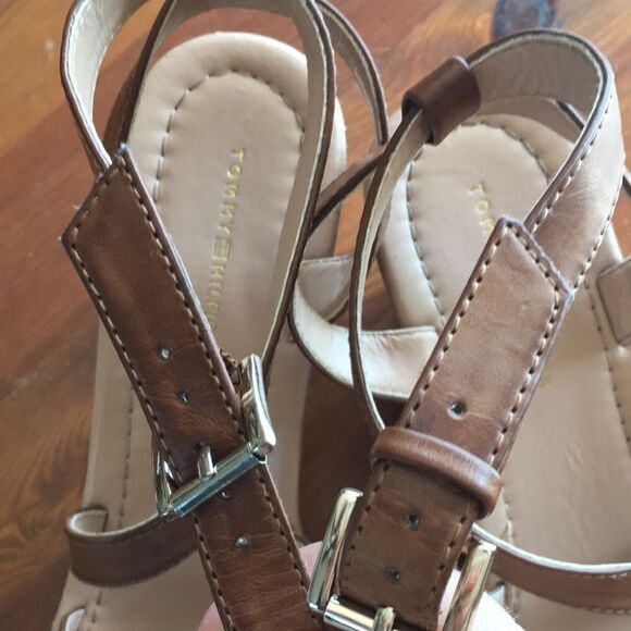 Tommy Hilfiger Wedge Sandals size 8.5 - Picture 11 of 12